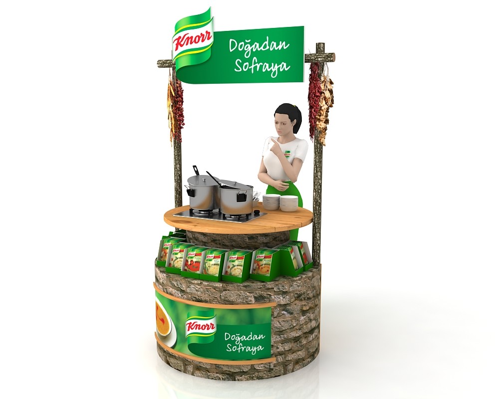 knorr tadım standı